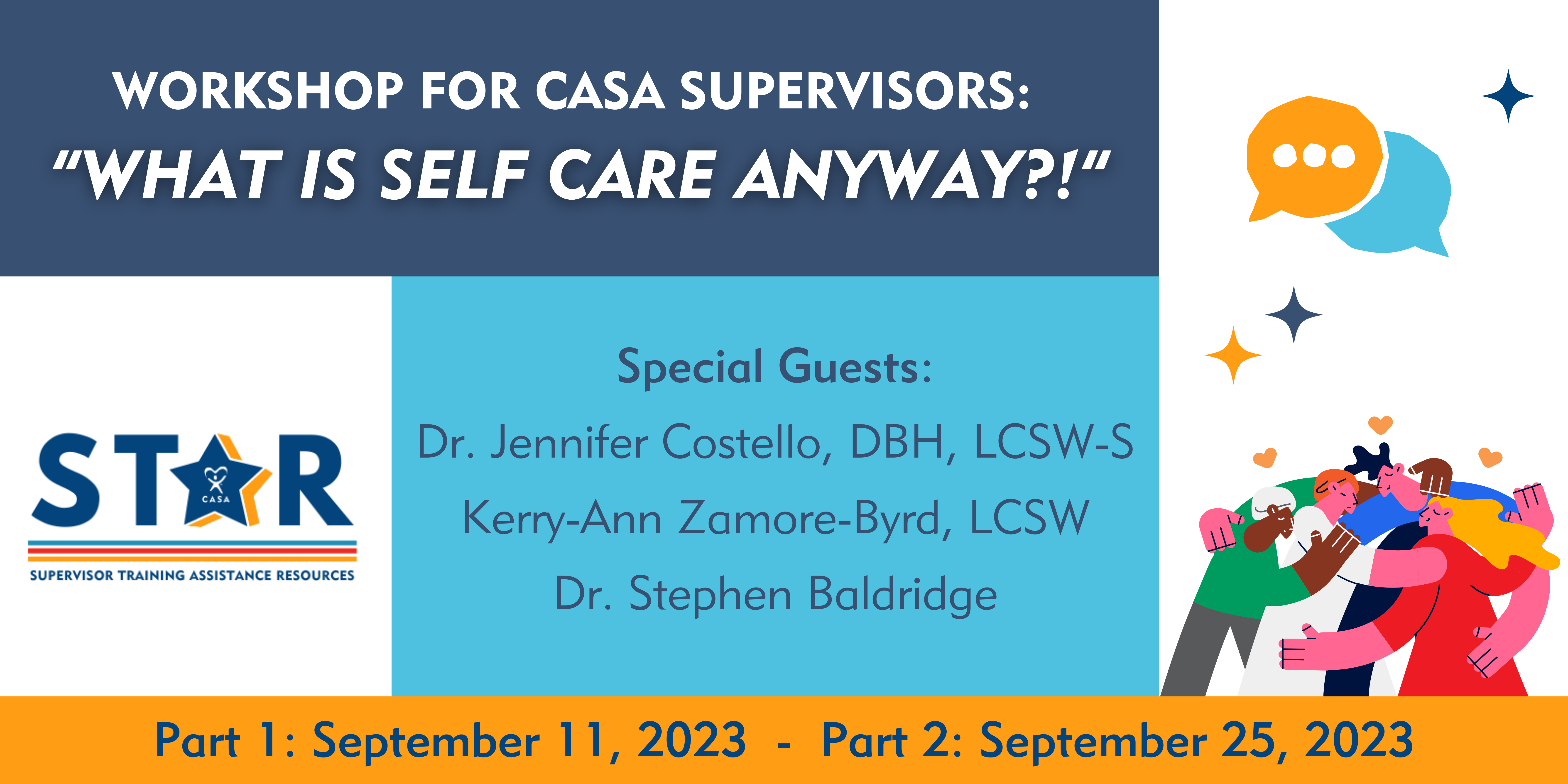 STAR self care workshop Inside CASA