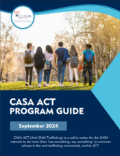 CASA ACT program guide cover