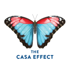 The CASA Effect Butterfly Sticker