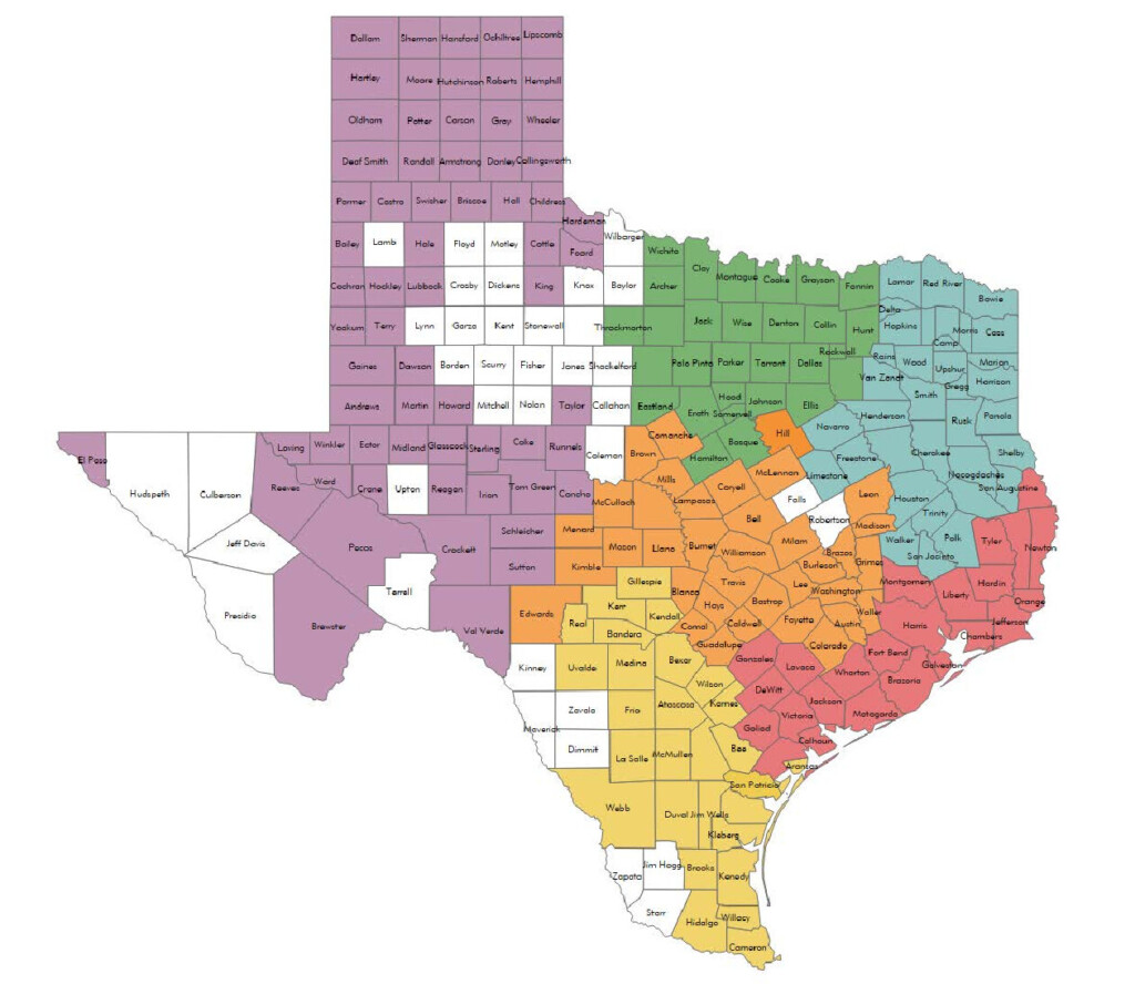 Local CASA Programs in Texas Regions 2025 pdf