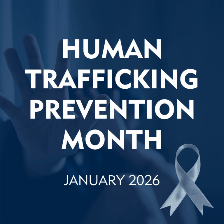 human trafficking prevention month
