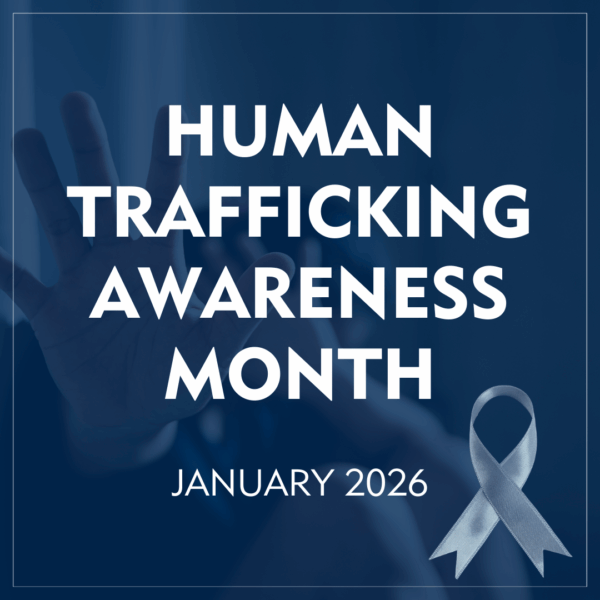 human trafficking awareness month january 2026