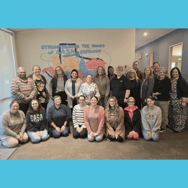 group photo from program director meeting with background