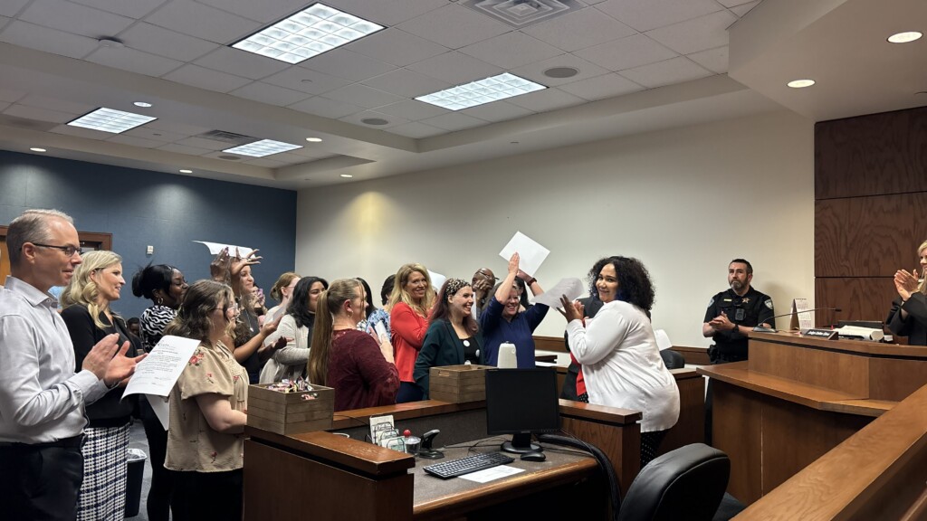 swearing in of casa volunteer